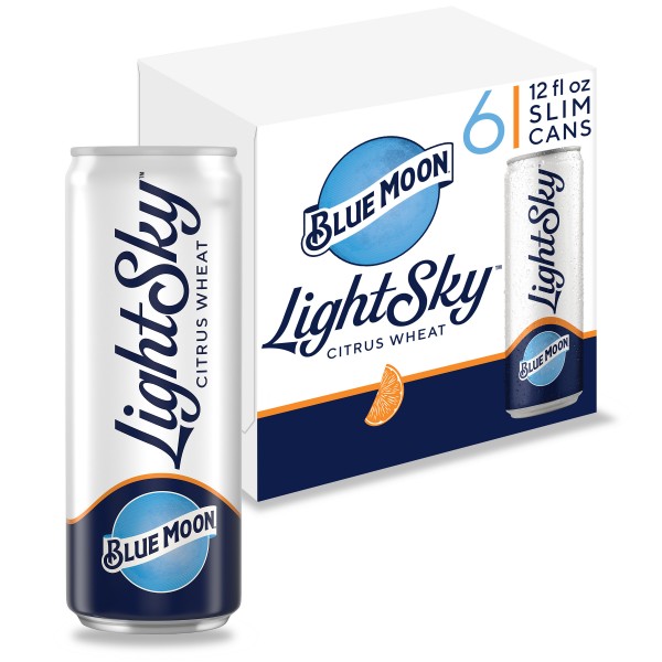 Blue Moon Light Sky 6 Pk Can 6pk - Little Bros. Beverage Outlet